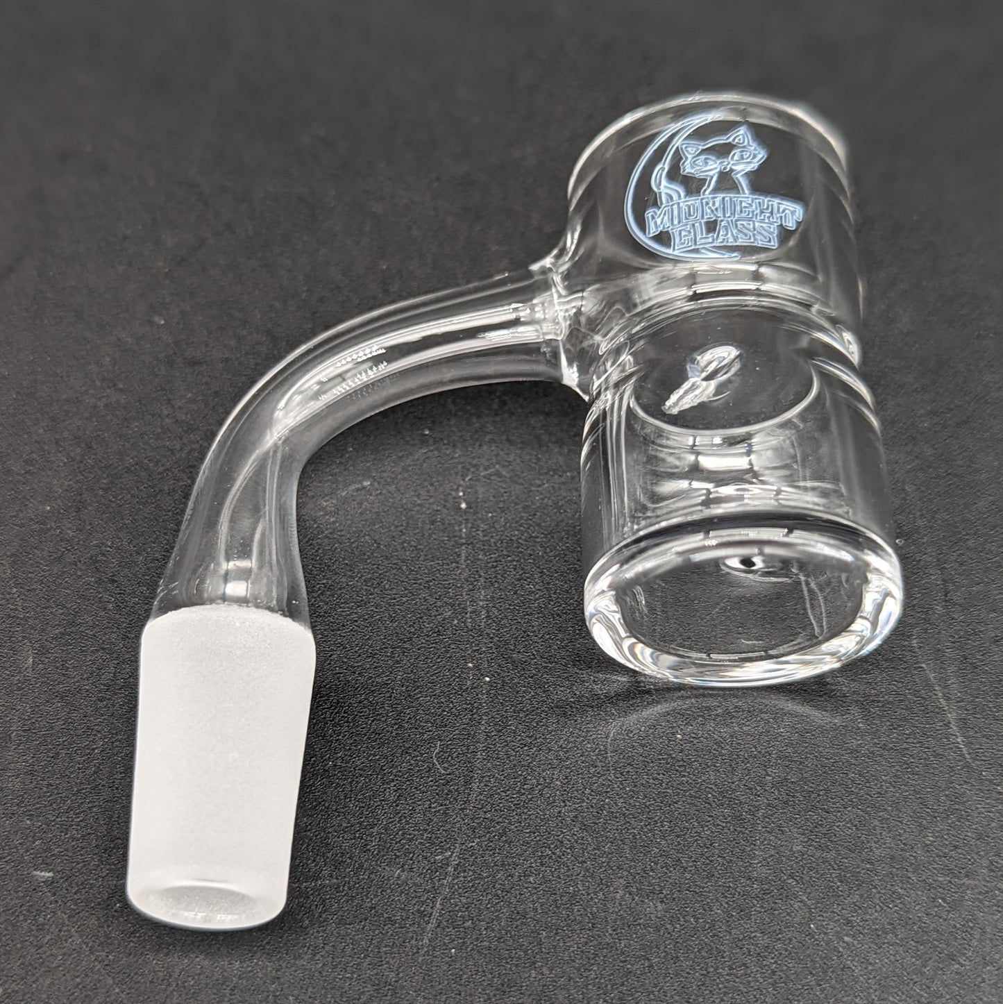 Midnight Quartz Auto Spinner Splash Guard Banger 14mm-Meech Madness Smoke Shop