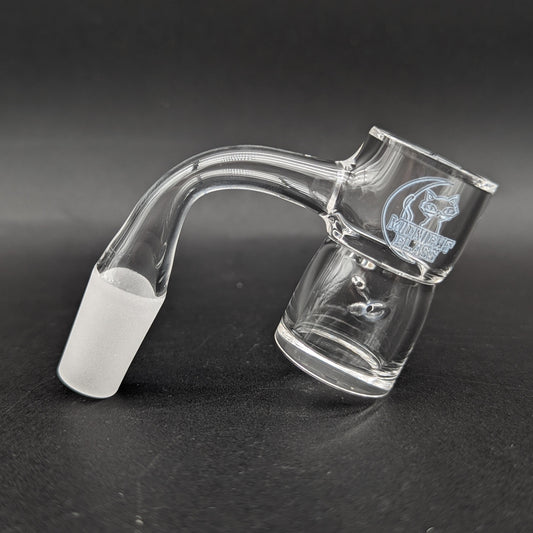 Midnight Quartz Auto Spinner Splash Guard Banger 14mm-Meech Madness Smoke Shop