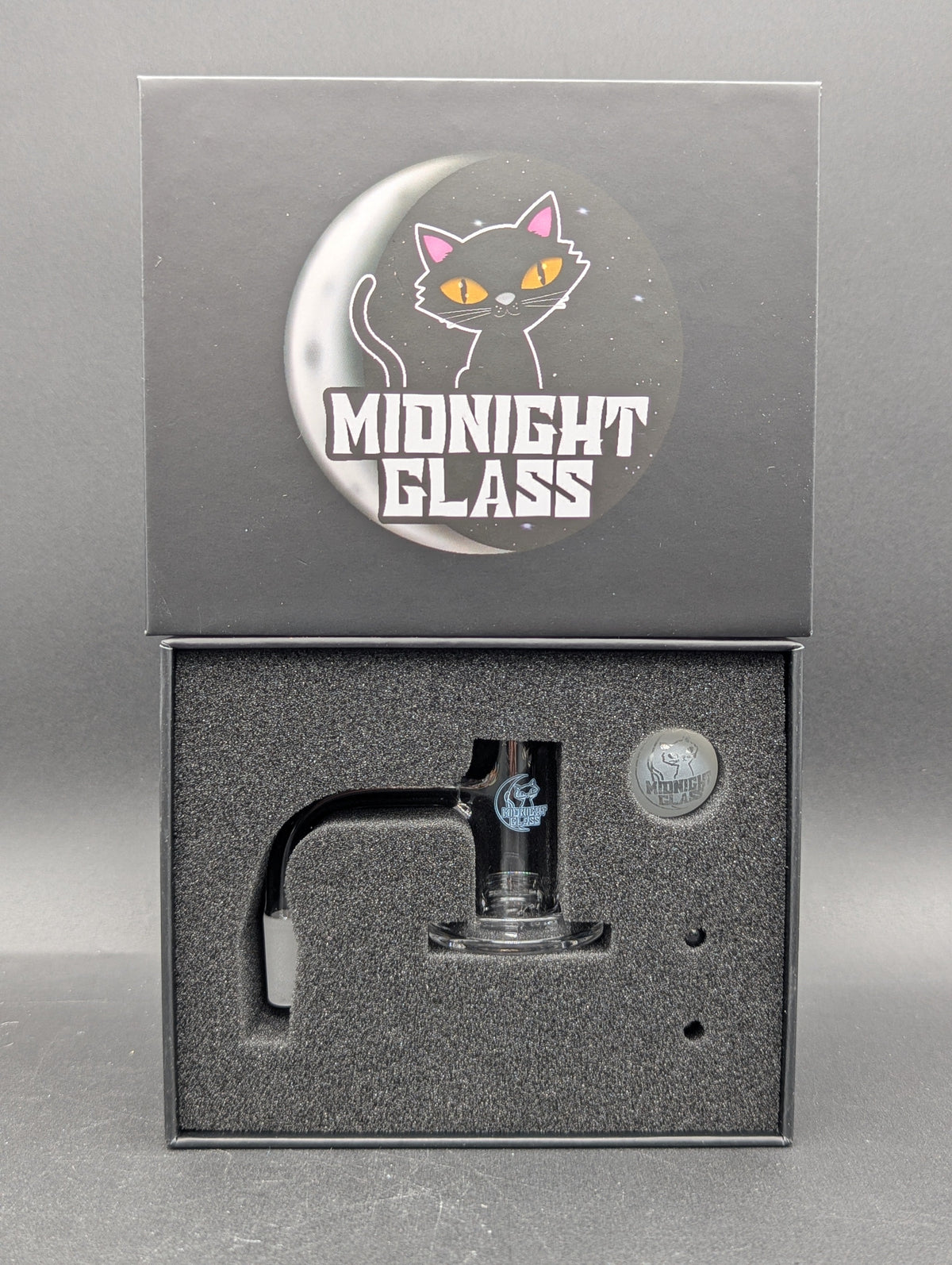 Midnight Quartz V2 Blender Banger Set 14mm-Meech Madness Smoke Shop