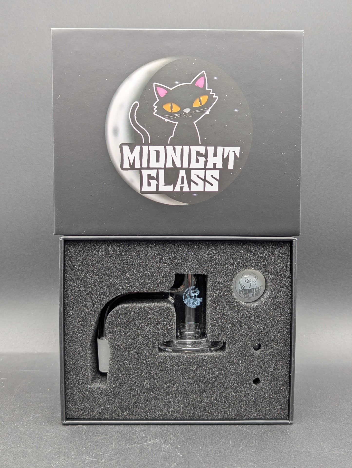 Midnight Quartz V2 Blender Banger Set 14mm-Avernic Smoke Shop