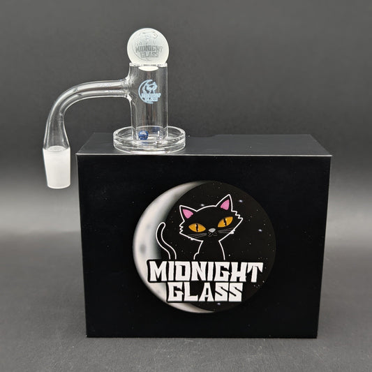 Midnight Quartz V2 Blender Banger Set 14mm-Avernic Smoke Shop