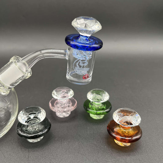 Midnight Quartz XL Banger Vortex Set 14mm 45 Degrees-Meech Madness Smoke Shop