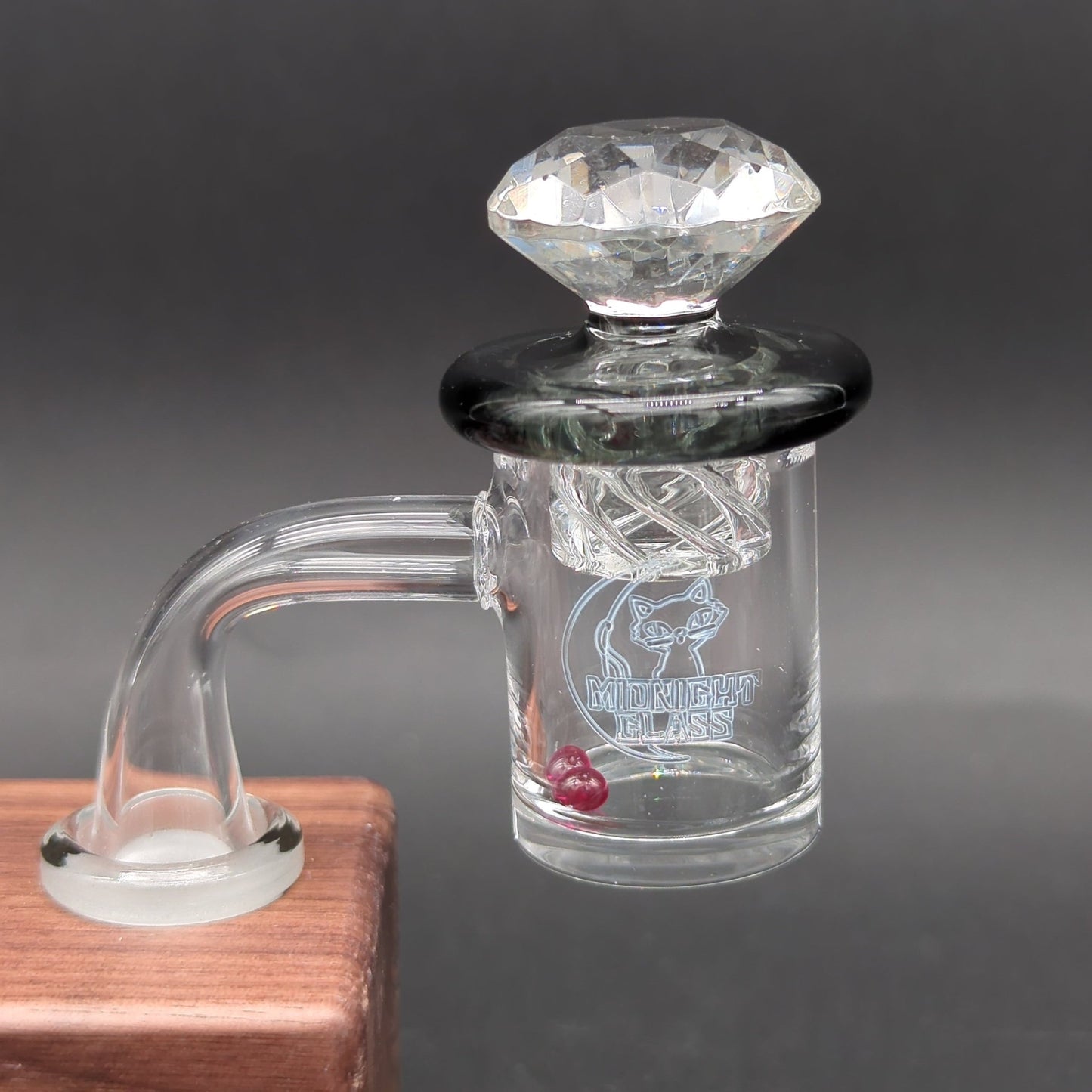 Midnight Quartz XL Banger Vortex Set 14mm 90 Degrees - Meech Madness Smoke Shop