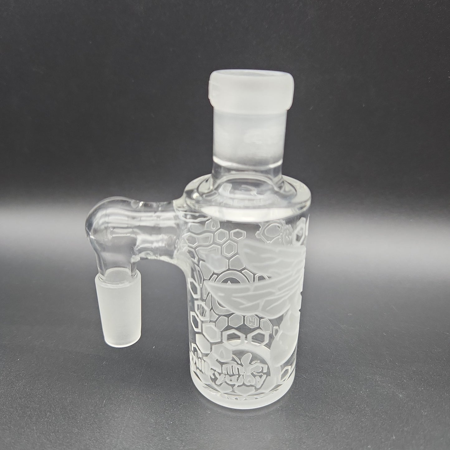 Milkyway Glass "Bee Hive" Dry Ash Catcher 14mm-Avernic Smoke Shop