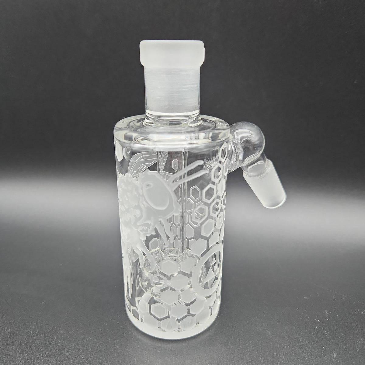 Milkyway Glass "Bee Hive" Wet Ash Catcher 14mm-Avernic Smoke Shop