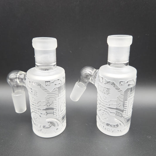 Milkyway Glass "Circuit Board" Dry Ash Catcher 14mm-Avernic Smoke Shop