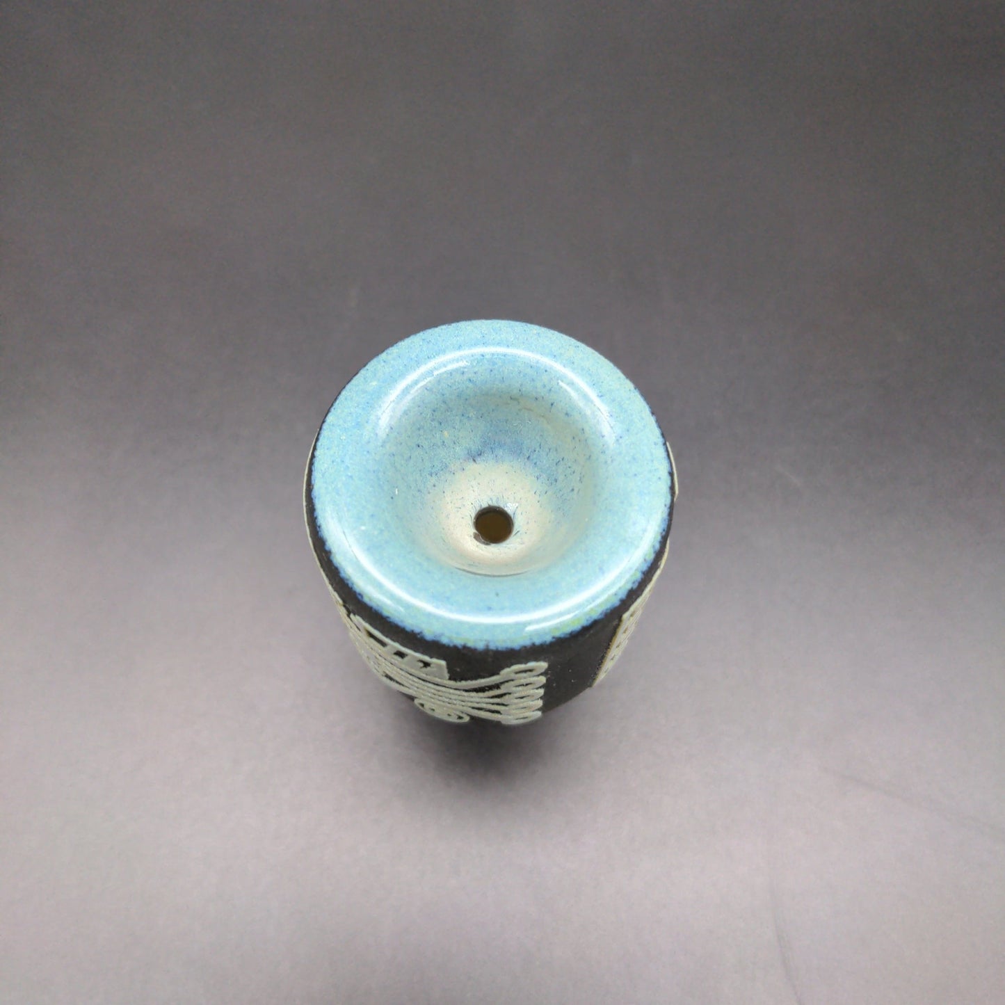 Milky Way Glass "Circuitboard: Shadow Art" Bowl 14mm - Meech Madness Smoke Shop