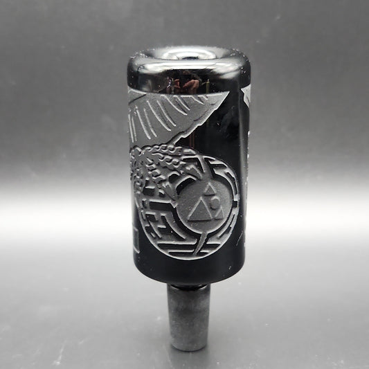 Milkyway Glass "Dragon's Orb" Long Bowl 14mm-Avernic Smoke Shop