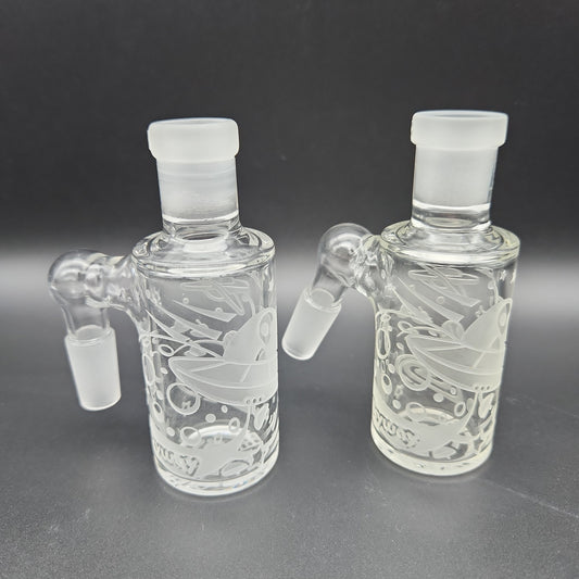 Milkyway Glass "Space Odyssey" Dry Ash Catcher 14mm-Avernic Smoke Shop