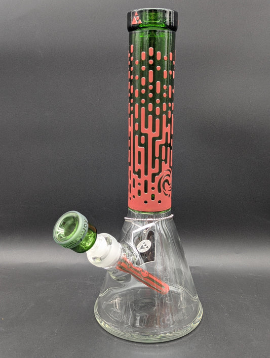 Milkyway Glass Cascade 14″ Beaker Bong-Meech Madness Smoke Shop