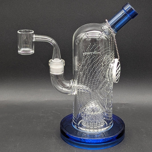 Milkyway Glass Chakra Level 1 8″ Bubbler