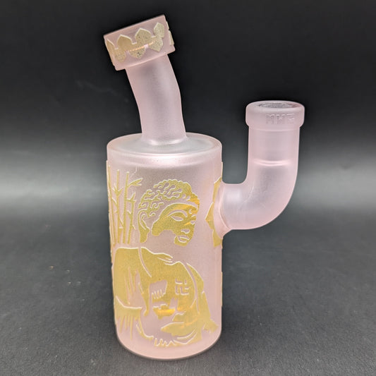 Milkyway Glass "Peace and Joy" 6" Dab Rig-Avernic Smoke Shop