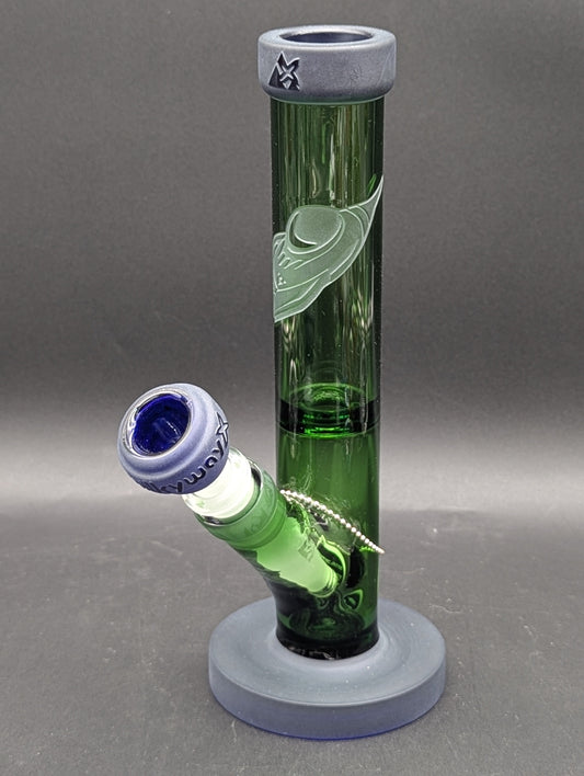 Milkyway Glass Spaceship X 9″ Straight Tube-Avernic Smoke Shop
