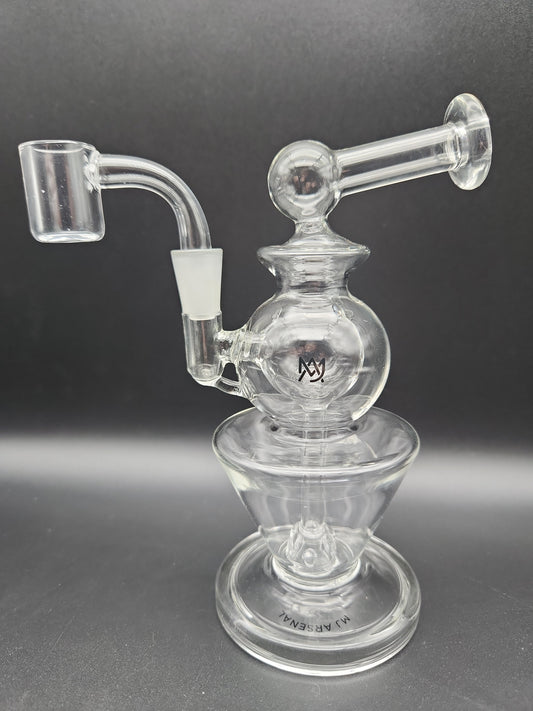 MJ Arsenal Gemini Mini Rig | 6.5"-Avernic Smoke Shop