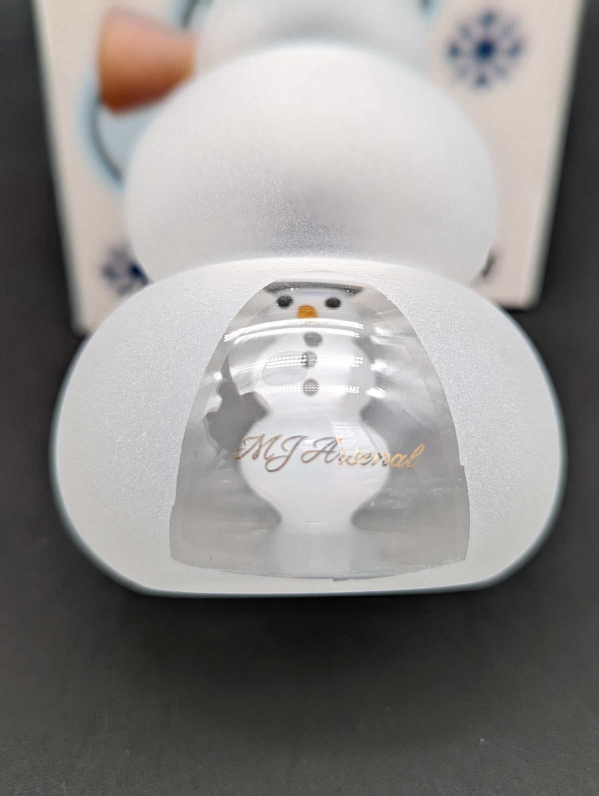 MJ Arsenal Snowperson Blunt Bubbler-Meech Madness Smoke Shop
