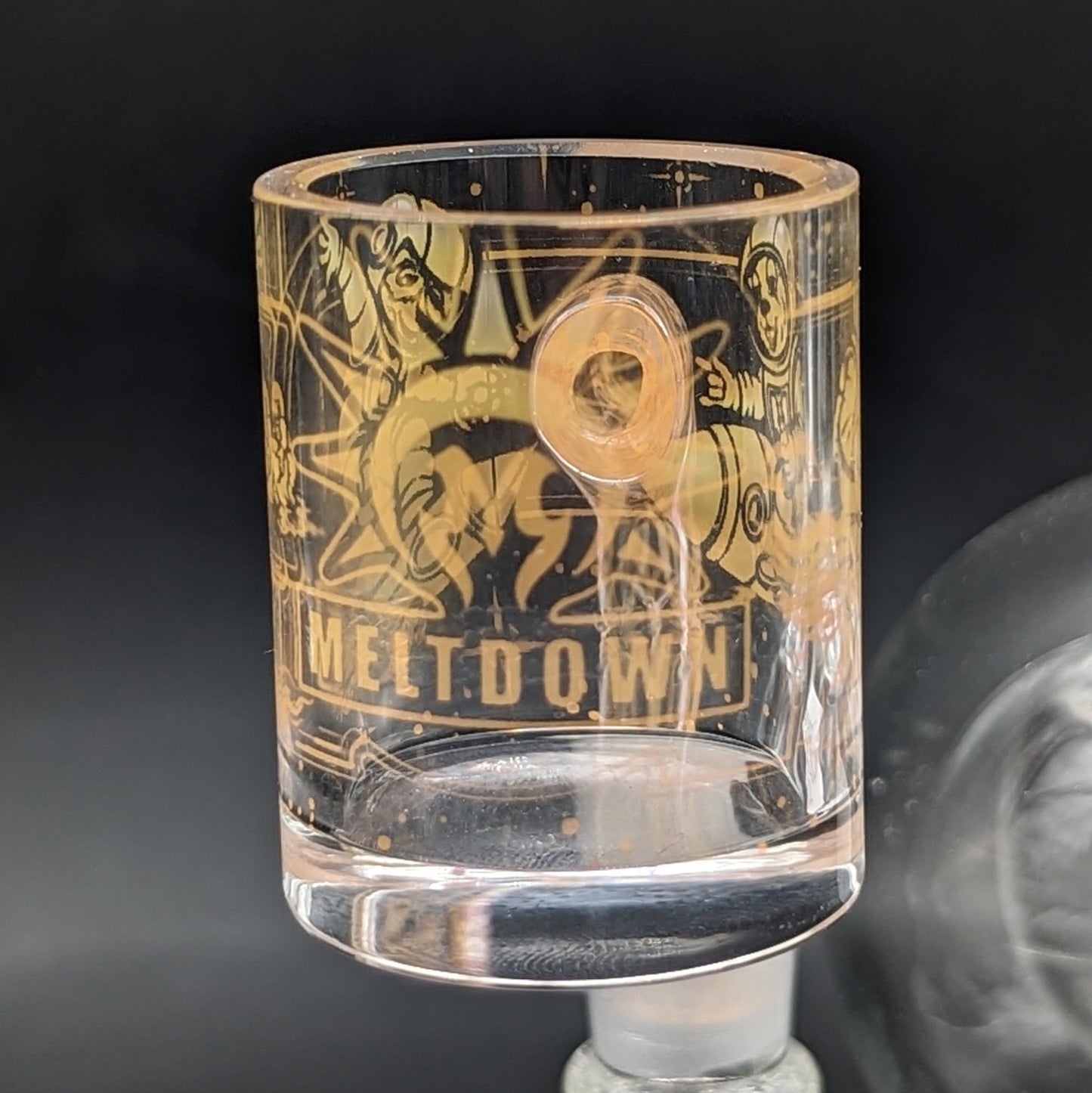 Mothership Glass "Meltdown 2025" Hologram Banger 10mm - Meech Madness Smoke Shop