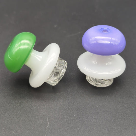 Mushroom Helix Carb Cap | 32mm-Meech Madness Smoke Shop