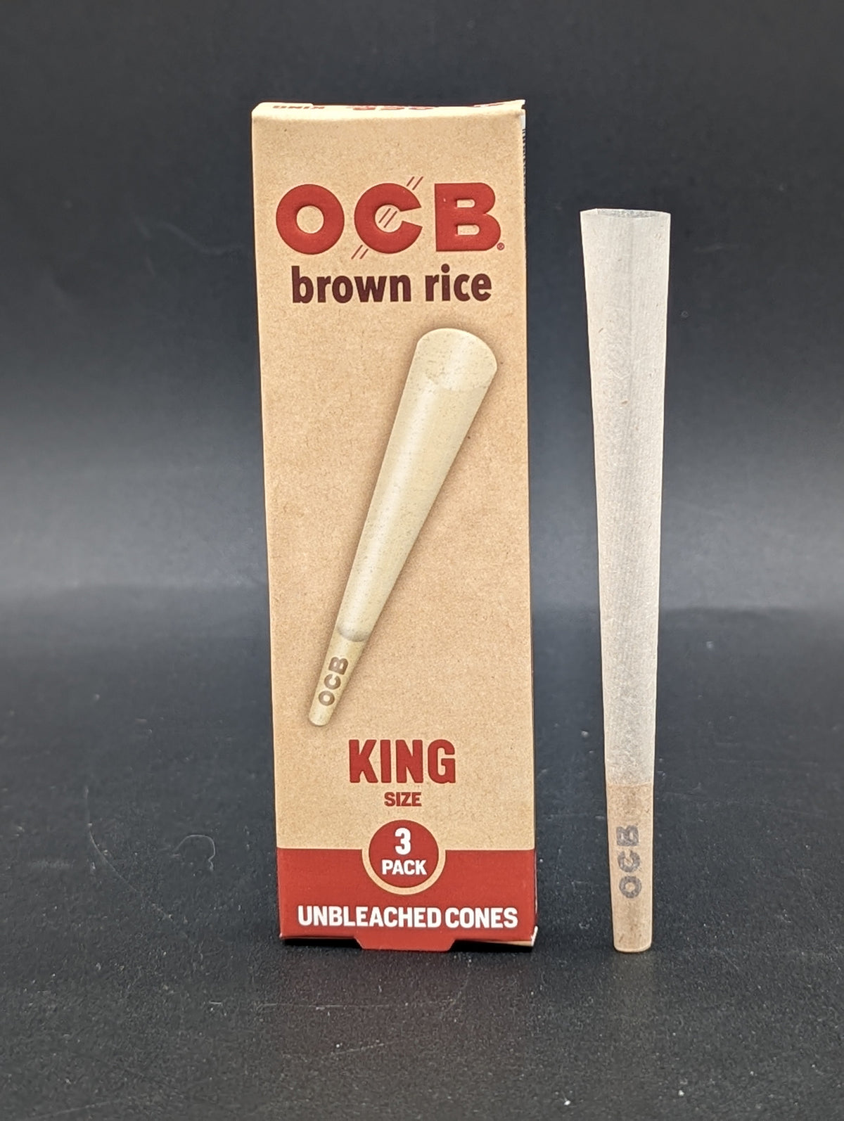 OCB Brown Rice Cones-Avernic Smoke Shop