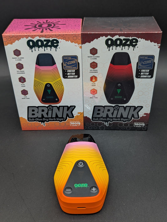 Ooze Brink Dry Herb Vaporizer – 1800 mAh C-Core-Avernic Smoke Shop