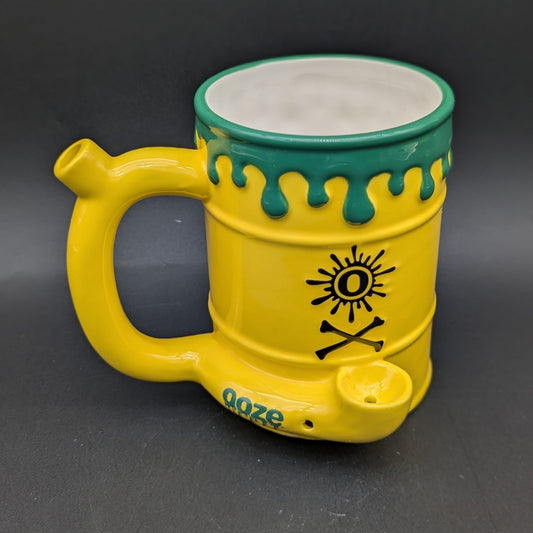 Ooze Ceramic Mug - Toxic Waste Barrel-Avernic Smoke Shop