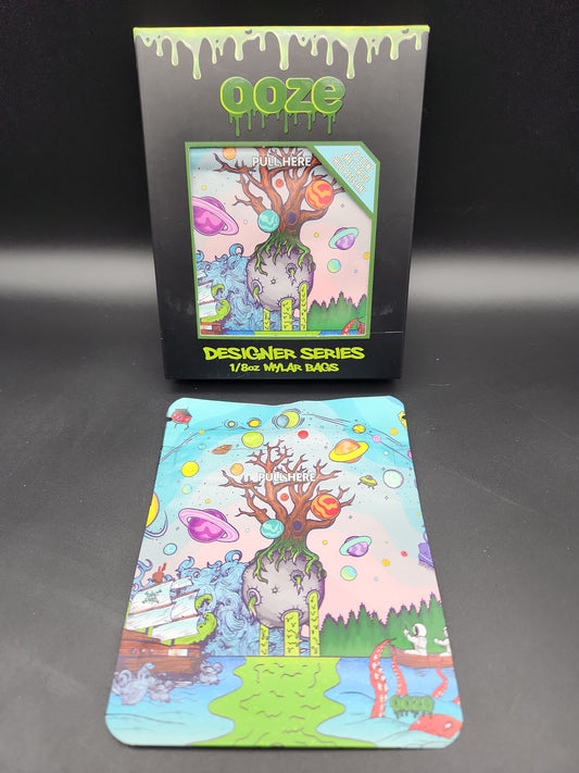 Ooze Designer Series Mylar 1/8 Bags | 10 pack-Meech Madness Smoke Shop