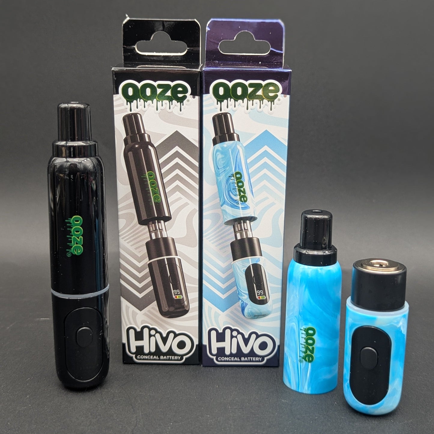 Ooze Hivo Conceal Battery – 400 mAh-Meech Madness Smoke Shop