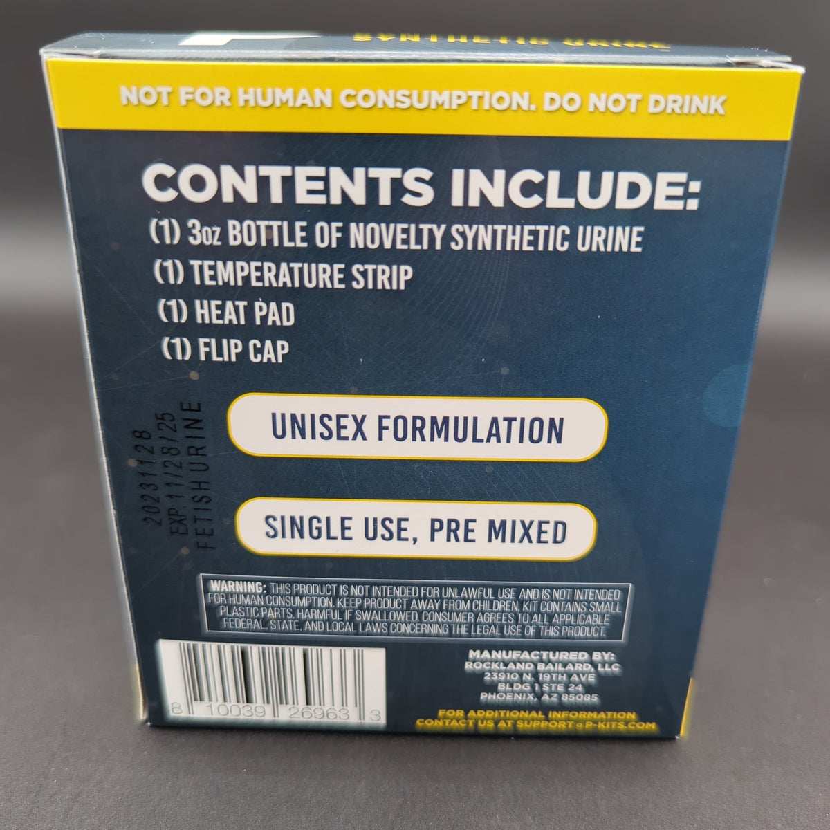 P Novelty Sythetic Fetish Urine-Avernic Smoke Shop