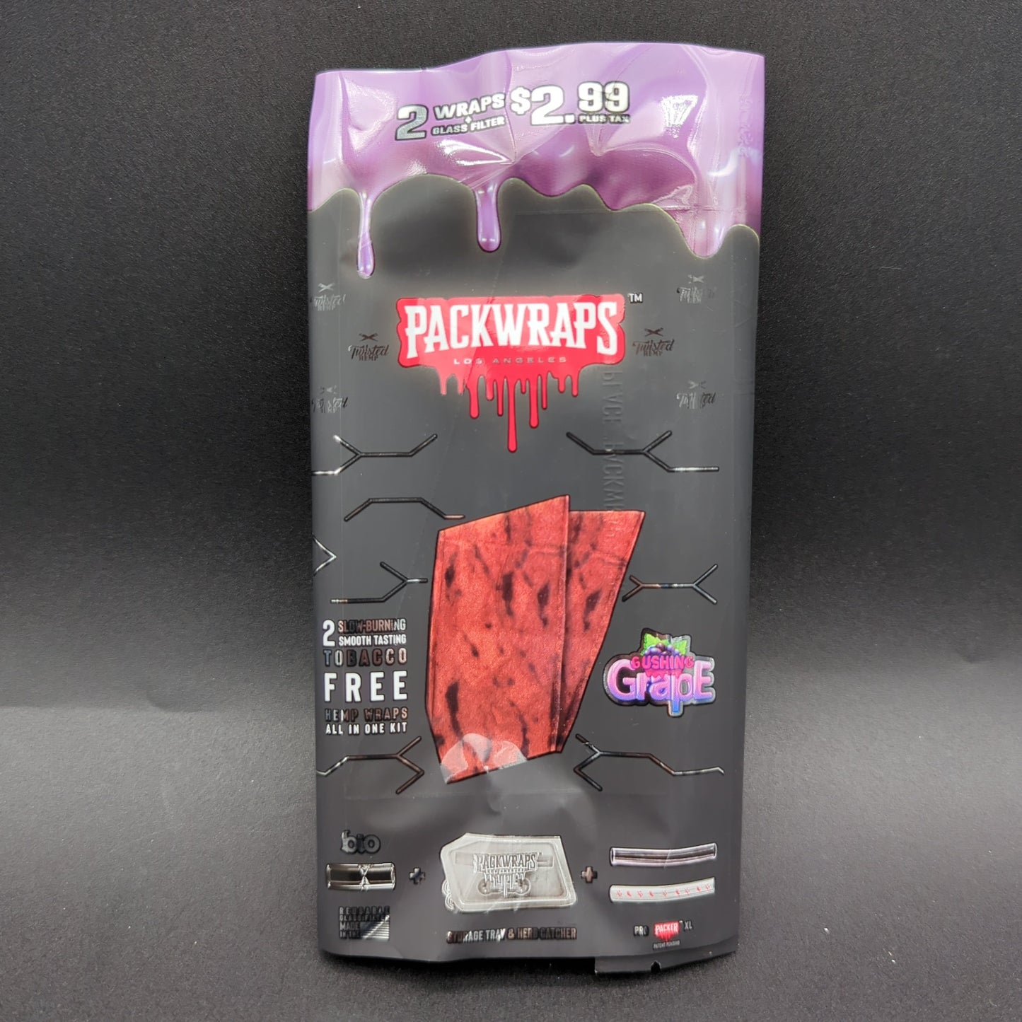 Packwraps x Twisted Hemp Wraps Kit 2pk-Meech Madness Smoke Shop