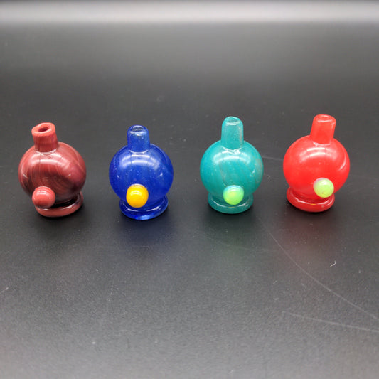 Pastel Ball Carb Cap w/ Marble | 30mm-Avernic Smoke Shop