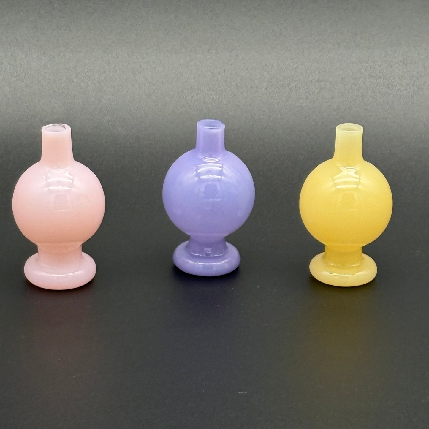 Pastel Glass Bubble Cap - Meech Madness Smoke Shop