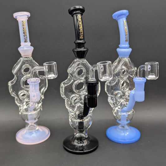 Phoenix 10" Swiss Dab Rig - Meech Madness Smoke Shop