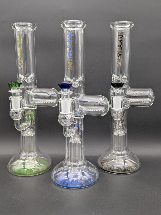 Phoenix 14" Tree to Inline Hollow Foot Bong-Avernic Smoke Shop