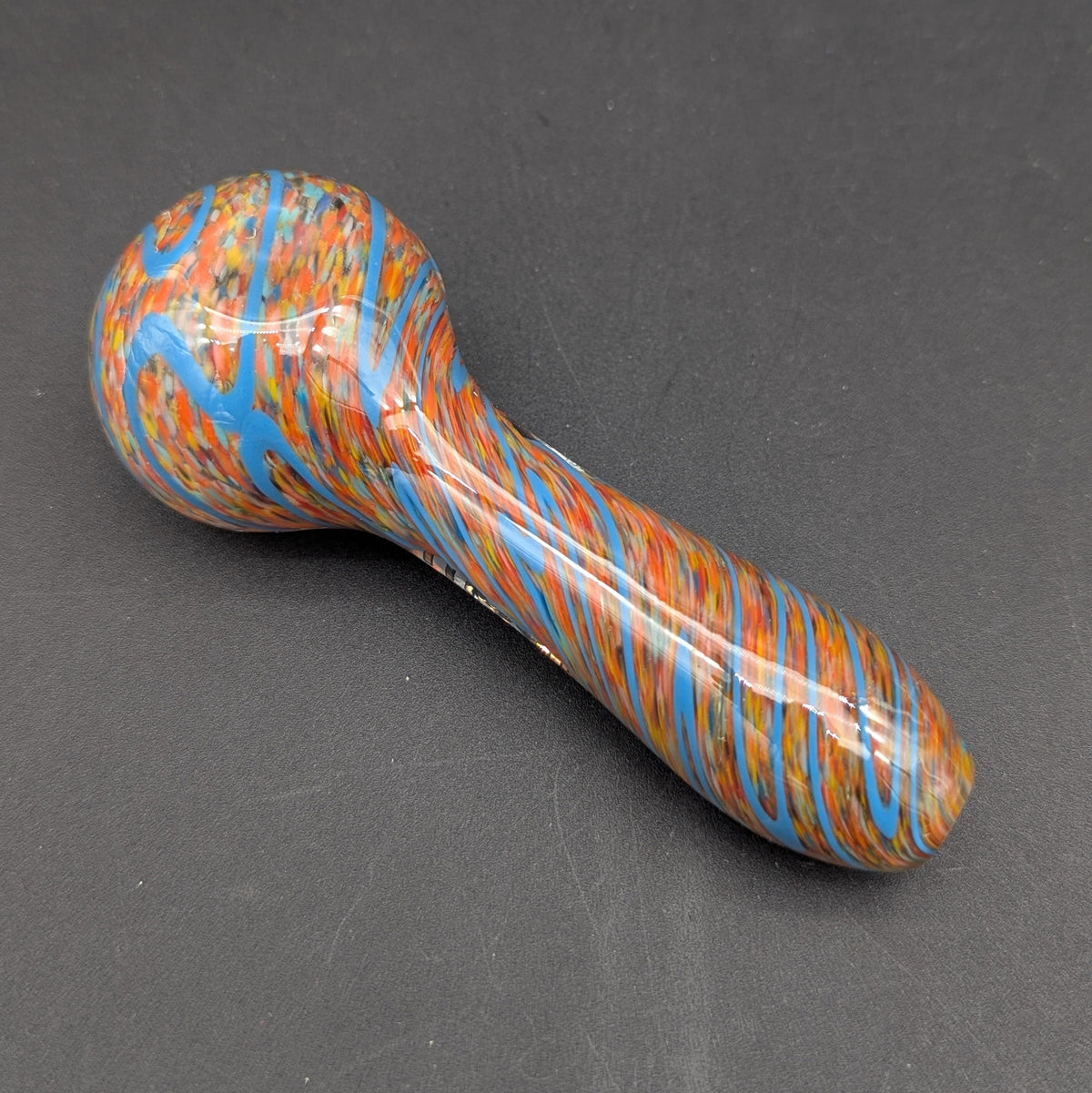 Phoenix 4.5" Frit & Swirl Hand Pipe-Avernic Smoke Shop
