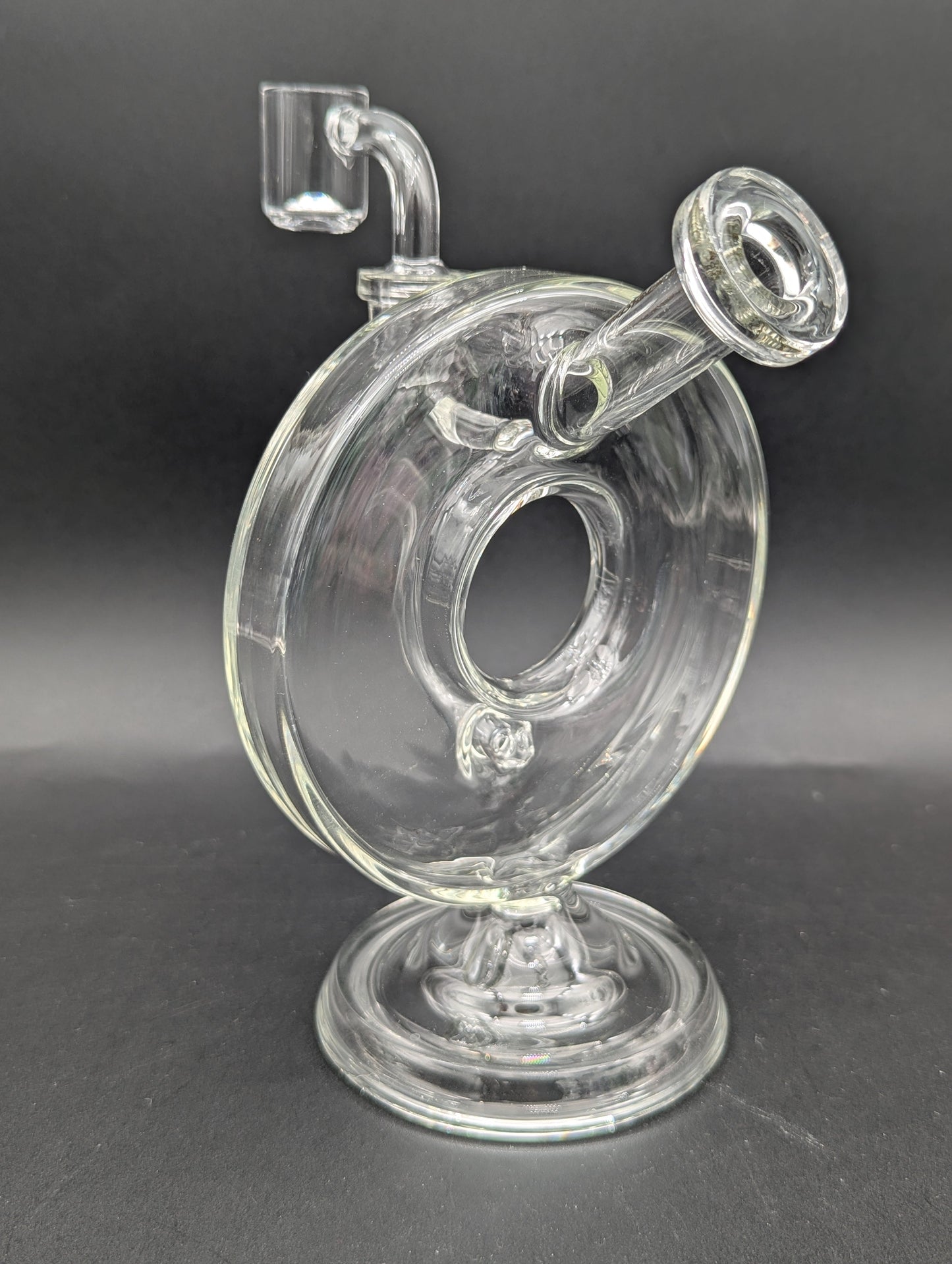 Phoenix 6.5" Clear Donut Dab RIg-Avernic Smoke Shop