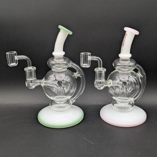 Phoenix 8" Sphere Recycler Dab Rig-Avernic Smoke Shop