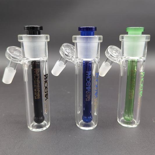 Phoenix Ash Catcher w/ Slitted Downstem 14mm 45°-Avernic Smoke Shop