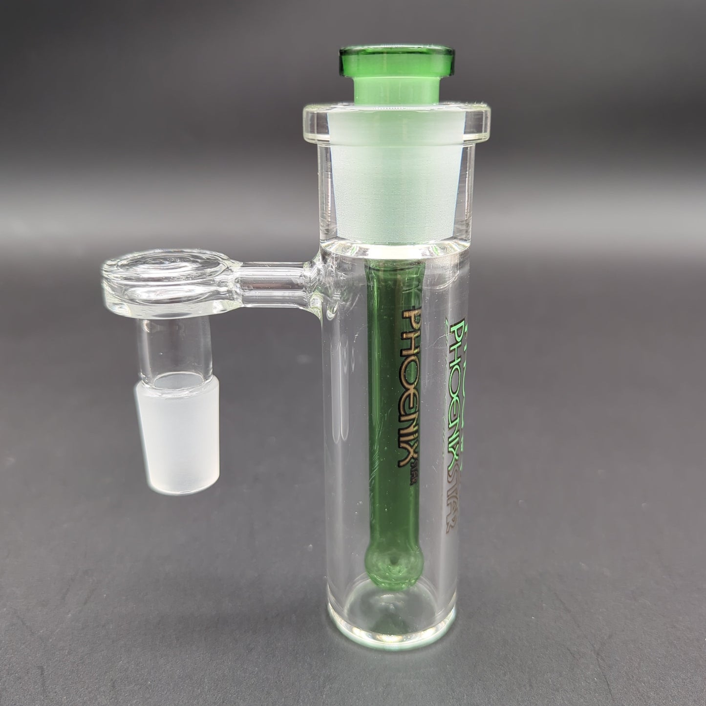 Phoenix Ash Catcher w/ Slitted Downstem 18mm 90°-Meech Madness Smoke Shop