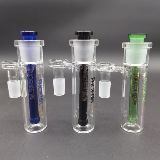 Phoenix Ash Catcher w/ Slitted Downstem 18mm 90°-Avernic Smoke Shop