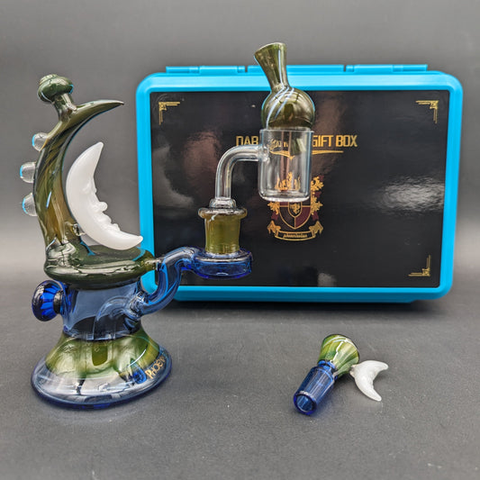 Phoenix Crescent Moon Water Pipe Set-Avernic Smoke Shop
