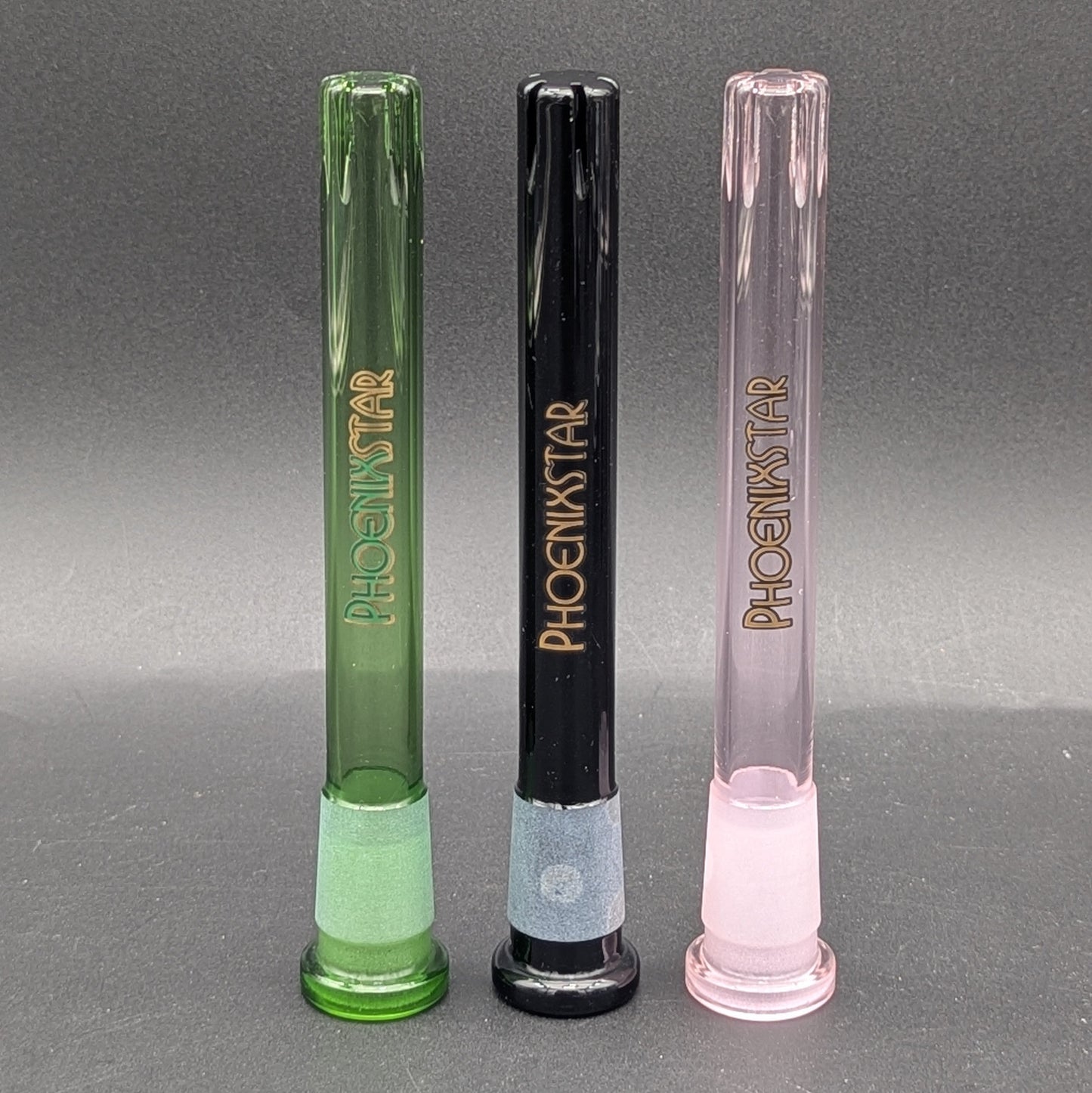 Phoenix Full Color Slitted Diffused Downstem-Avernic Smoke Shop