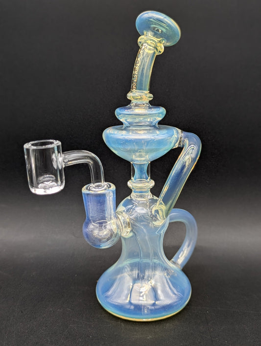 Phoenix Fumed 8" Klein Recycler Dab Rig - Meech Madness Smoke Shop