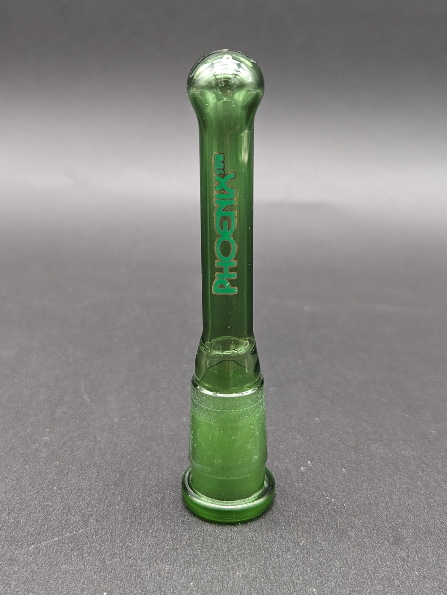 Phoenix Glass 3" Dual Slash Downstem-Avernic Smoke Shop