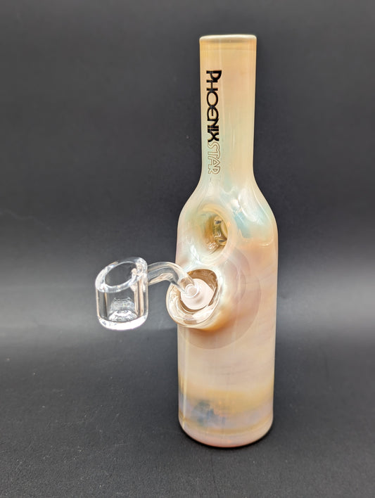 Phoenix Glass 8" Saki Bottle Dab Rig-Avernic Smoke Shop