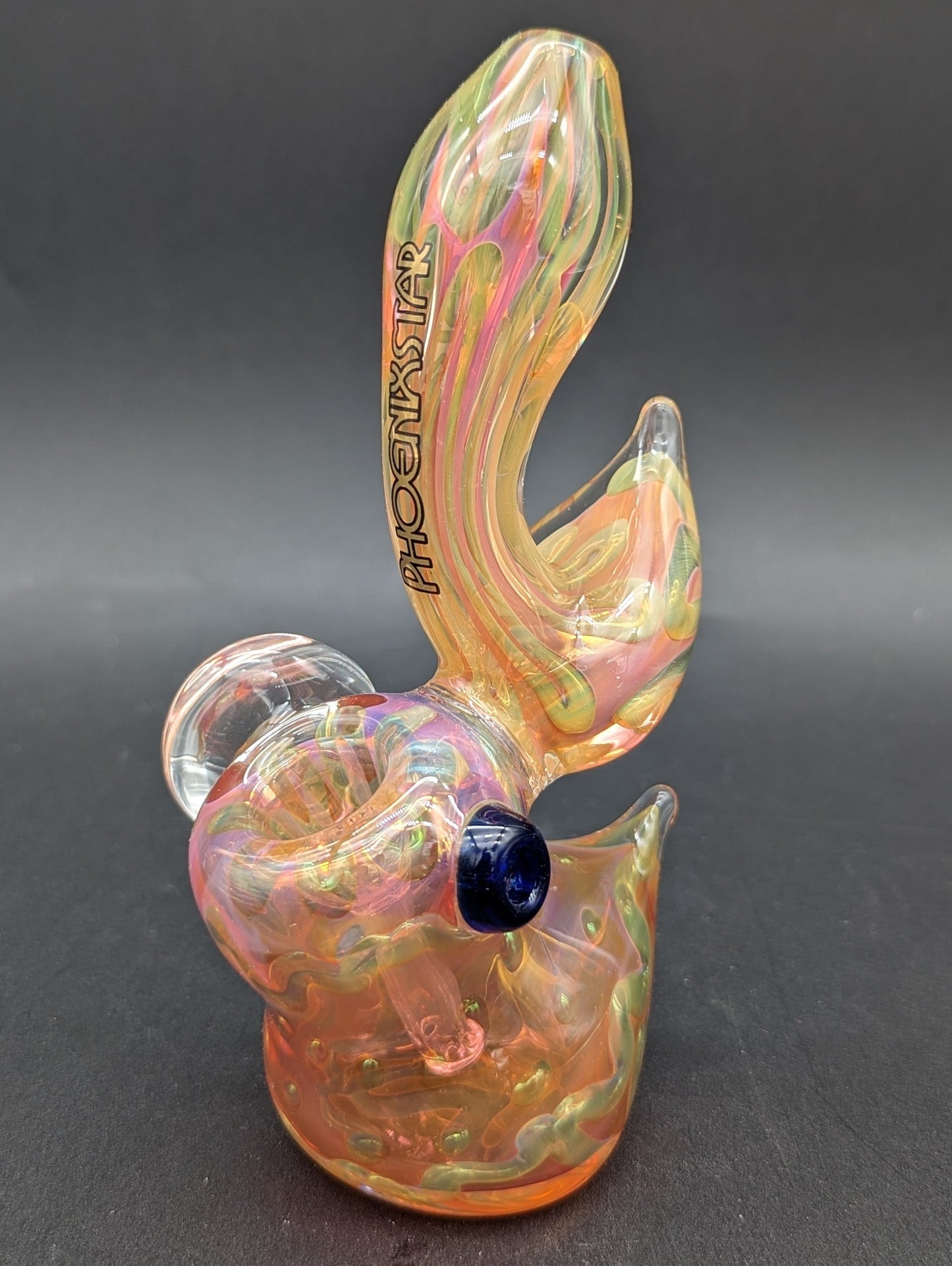 Phoenix Gold Fumed 5.5" Standing Bubbler-Avernic Smoke Shop