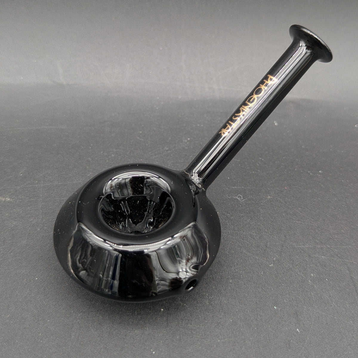 Phoenix Mini Standing Dish Hand Pipe-Meech Madness Smoke Shop