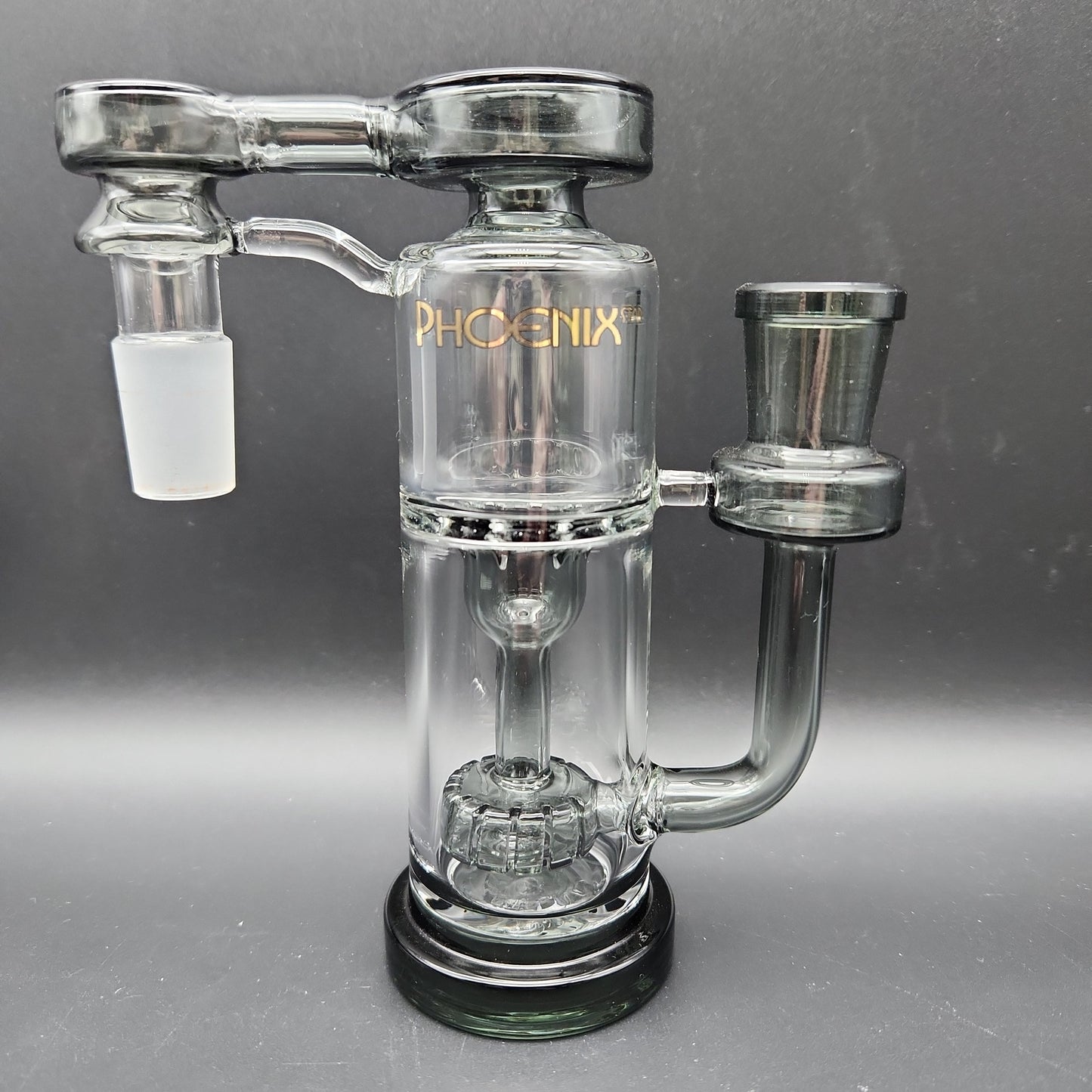 Phoenix Recycler Ash Catcher 18mm 90 Degrees-Meech Madness Smoke Shop