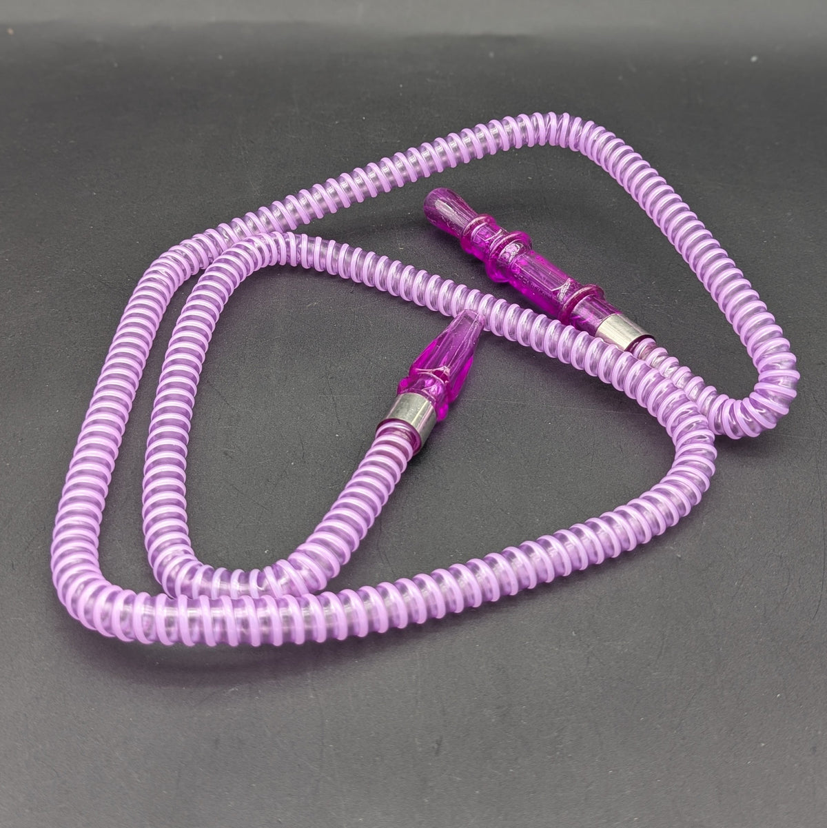Plastic Tip Purple Hookah Hose-Meech Madness Smoke Shop