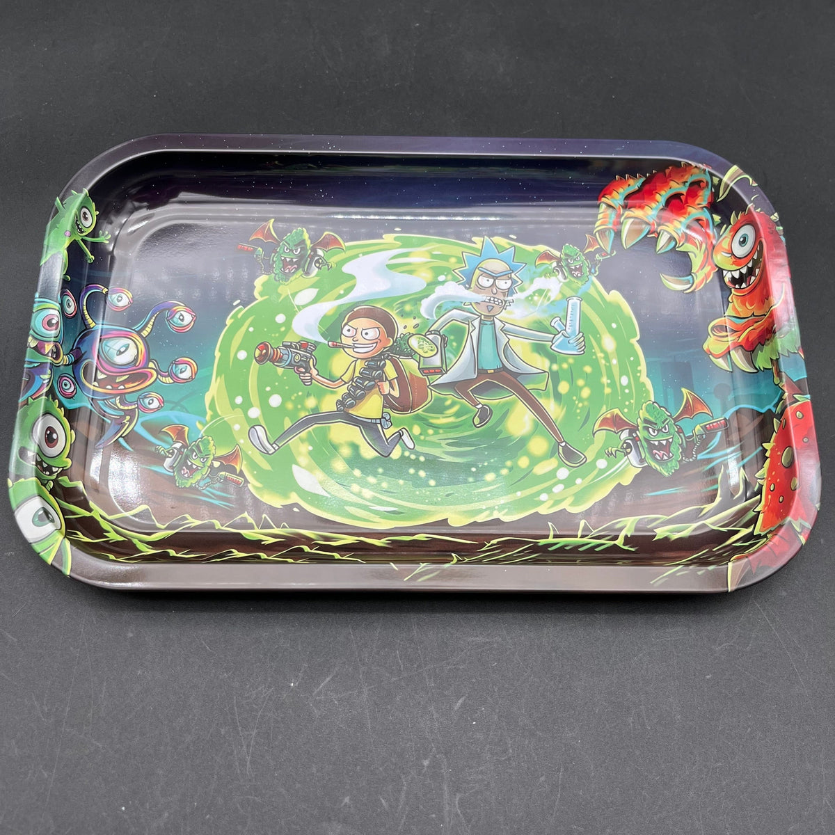 Portal Bros Metal Rolling Tray | 11"x7"