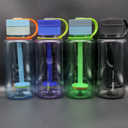 Puffco Budsy Water Bottle Water Pipe - 9.5" | 14mm-Avernic Smoke Shop