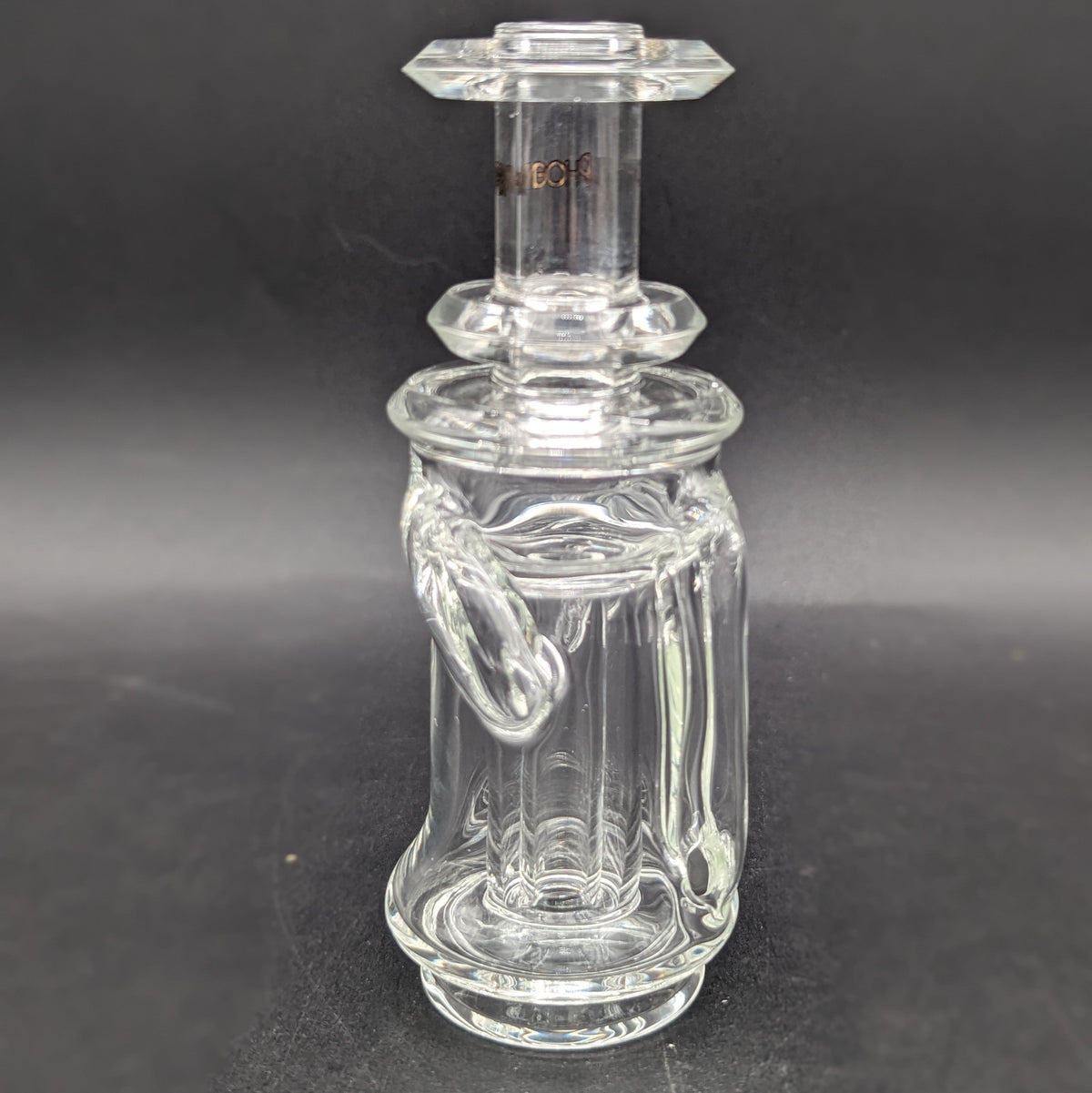 Puffco Crystal Cut Recycler Glass Attachment-Meech Madness Smoke Shop